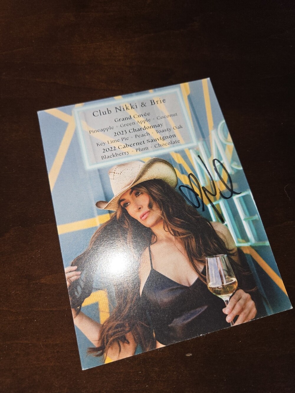 Nikki And Brie Bella Bonita Bonita Summer 2026 Signed Photo Card Members Only